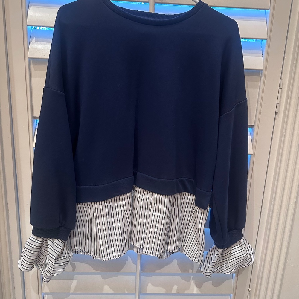 Maeve by Anthropologie Twofer sweatshirt